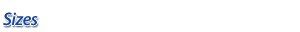 Tank Sizes