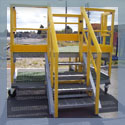 FRP Handrail/Caged Ladder